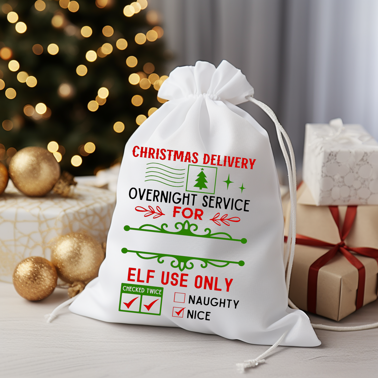 Personalized Santa Sacks