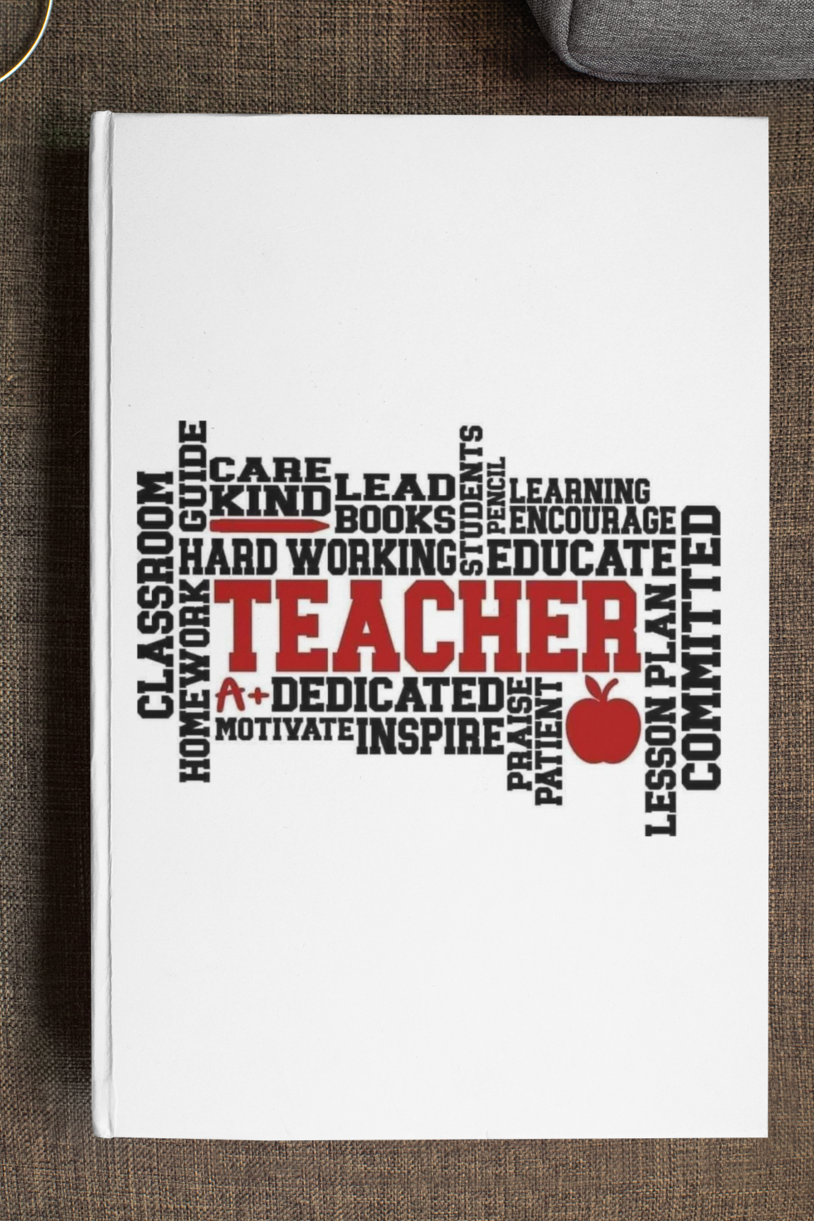 Hardcover Hero Journal (A5) Nurses Teachers Military Moms