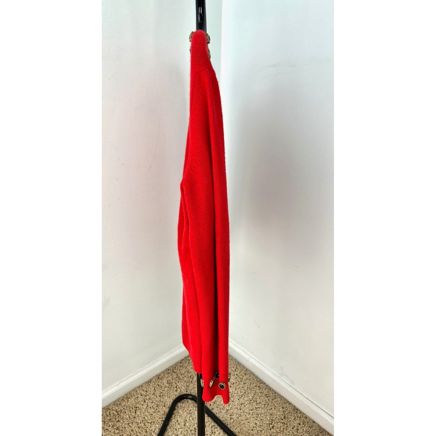 Gucci Womens NY Yankees Wool Red Sweater Pullover