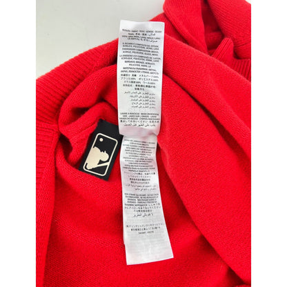 Gucci Womens NY Yankees Wool Red Sweater Pullover