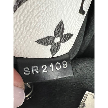 LOUIS VUITTON Hot Springs Backpack White Monogram and Patent Leather