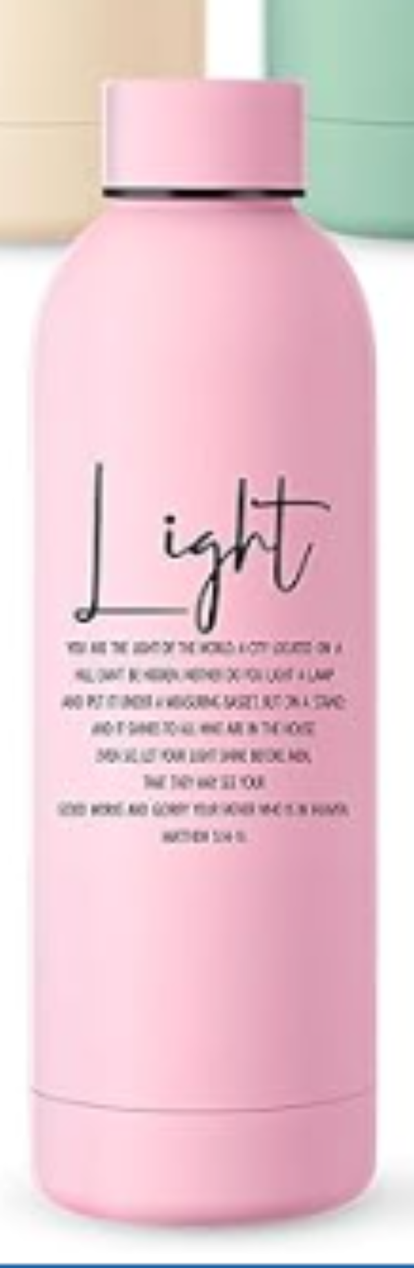 Faith Based Bible Verse Tumblers