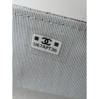 Chanel Metallic Goatskin Quilted Star Flap Waist Belt Shoulder Bag