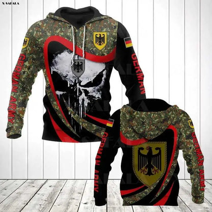 Veteran Military Pullover 3DPrint Hoodies Patriot