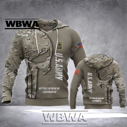 Veteran Military Pullover 3DPrint Hoodies Patriot