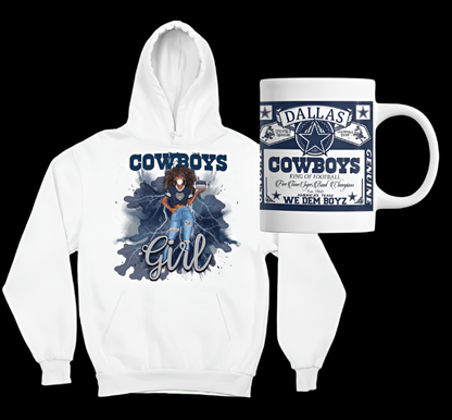 Matching Hoodie and Mug that represents your favorite sports team