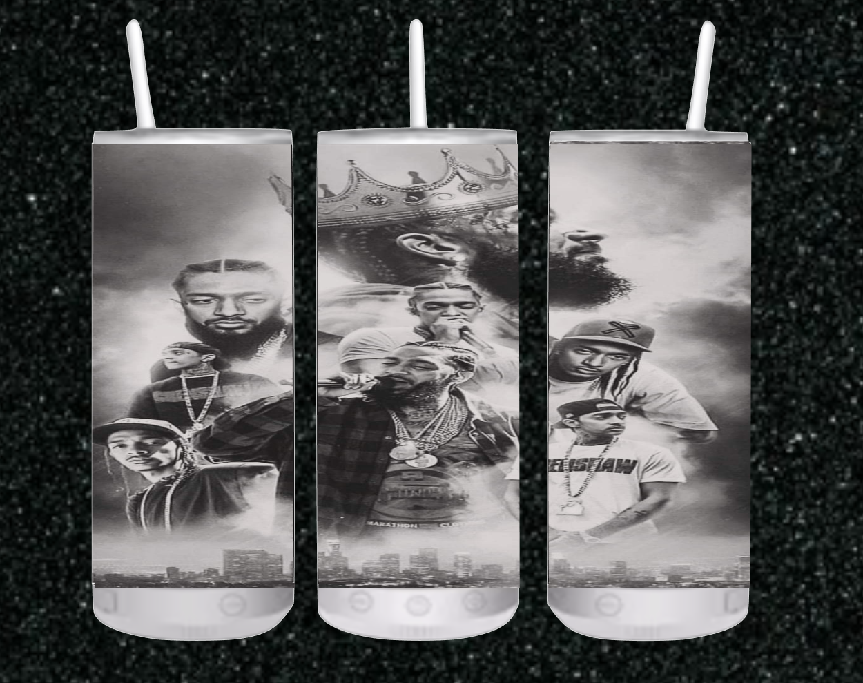 Nipsey Hustle Blue Tooth Speaker Tumbler mug