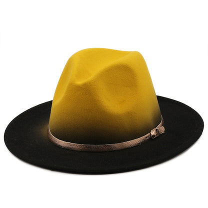 Men's Anything But Casual Ombre Fedora Top Hat