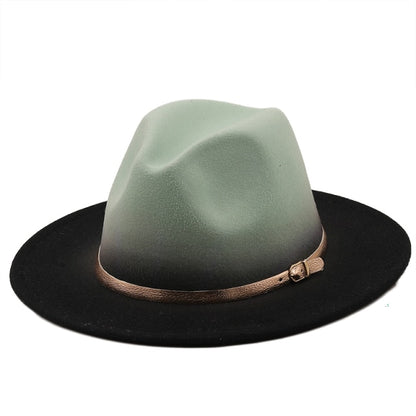 Men's Anything But Casual Ombre Fedora Top Hat