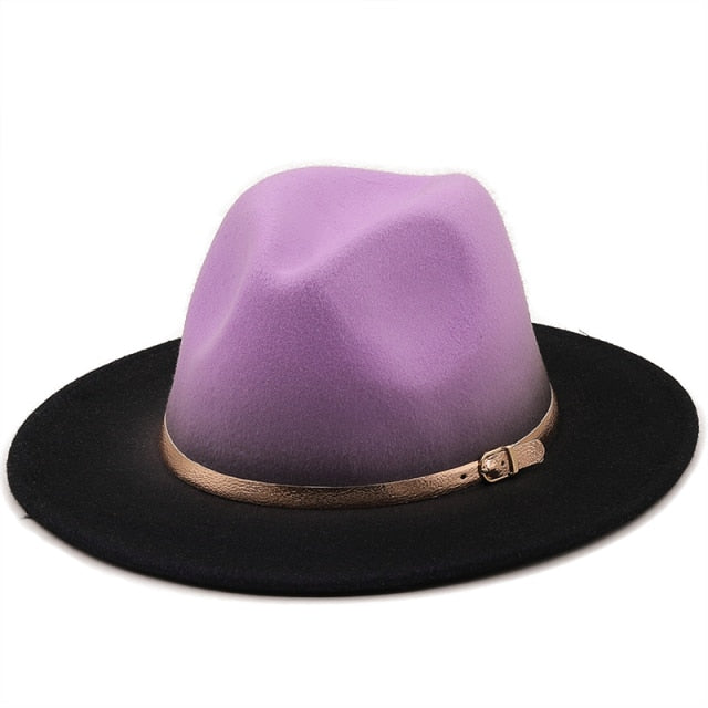 Men's Anything But Casual Ombre Fedora Top Hat