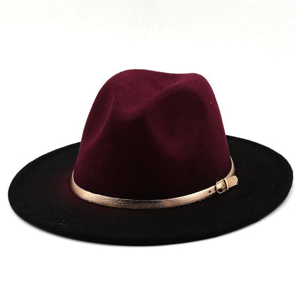 Velvet Ombre fedora