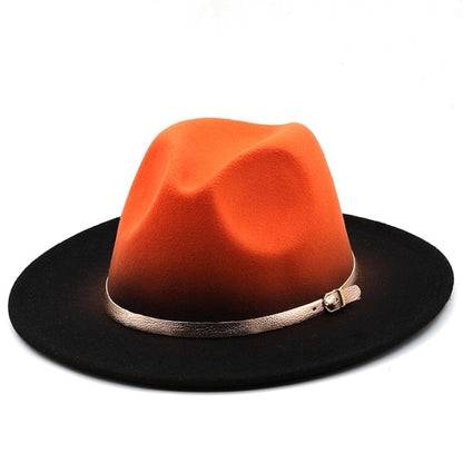 Men's Anything But Casual Ombre Fedora Top Hat